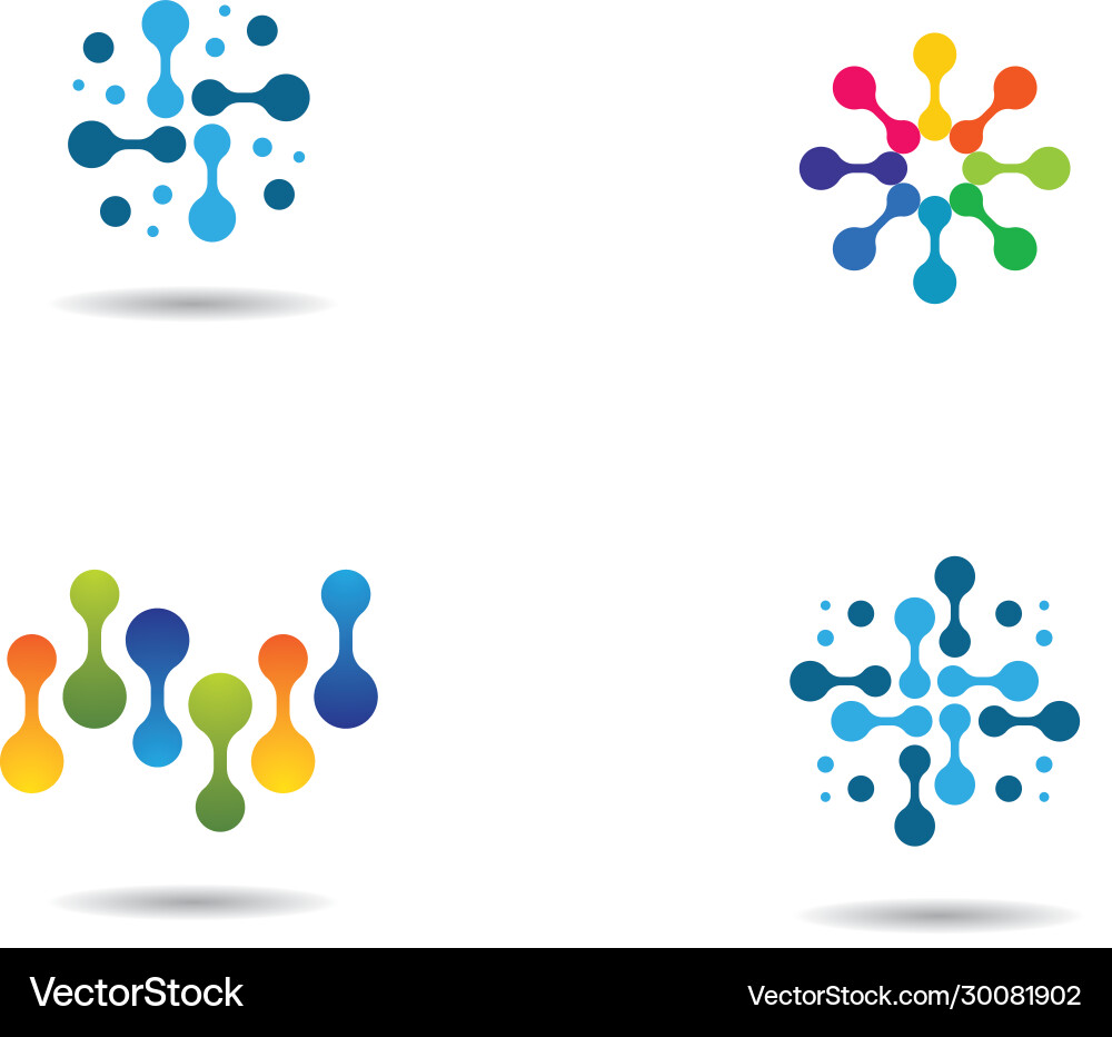 Molecule icon Royalty Free Vector Image - VectorStock