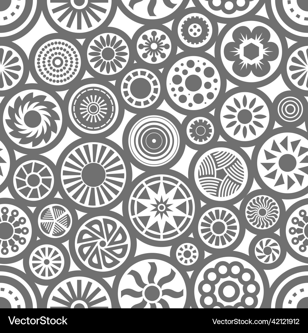 Seamless Abstract Pattern Vector Abstract seamless pattern Royalty Free Vector Image
