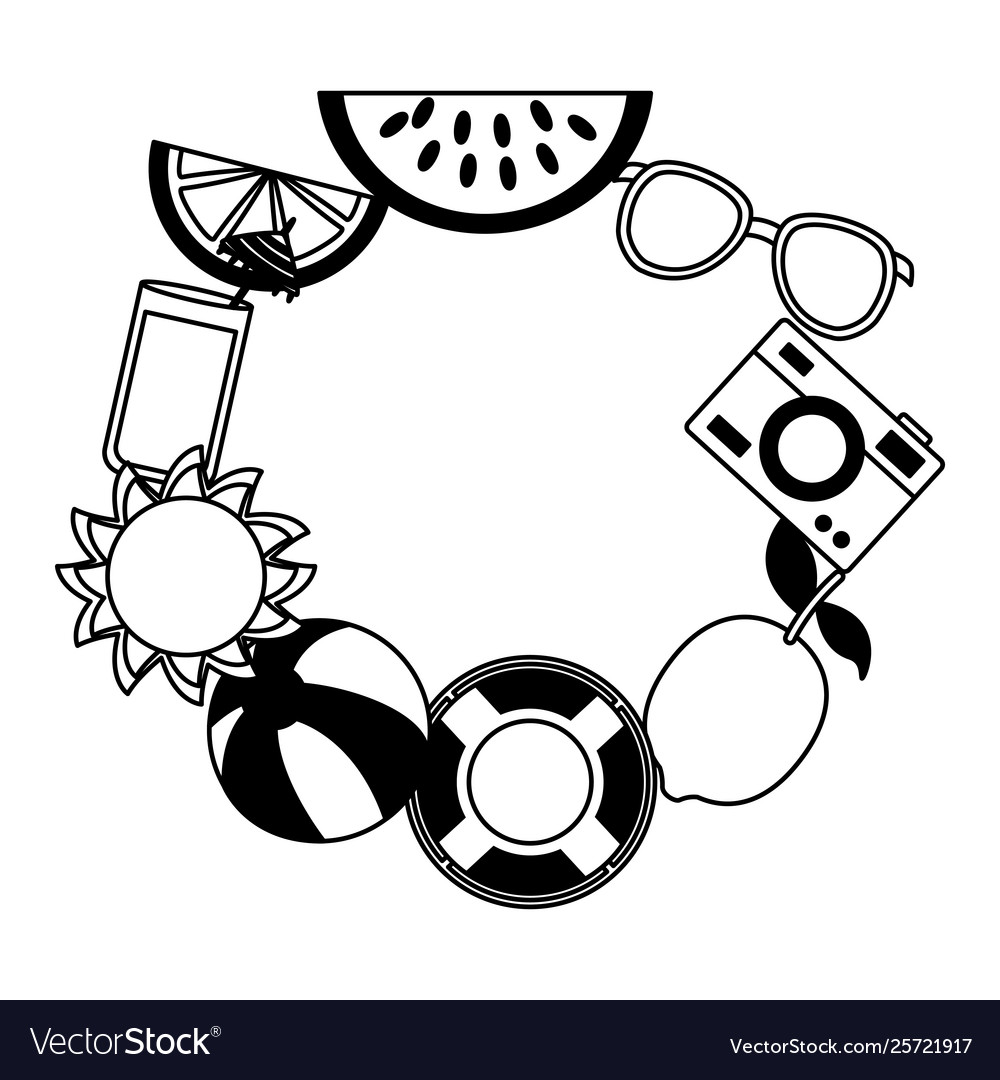 Its summer time Royalty Free Vector Image - VectorStock