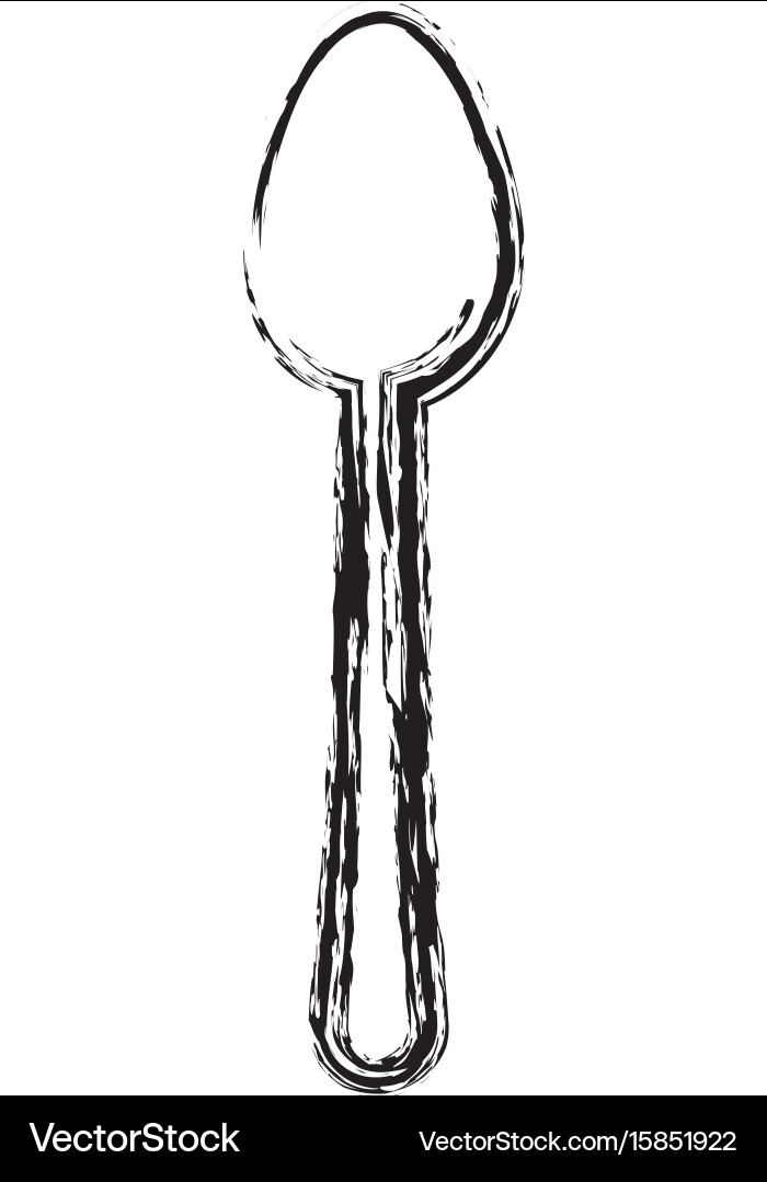Spoon icon image Royalty Free Vector Image - VectorStock