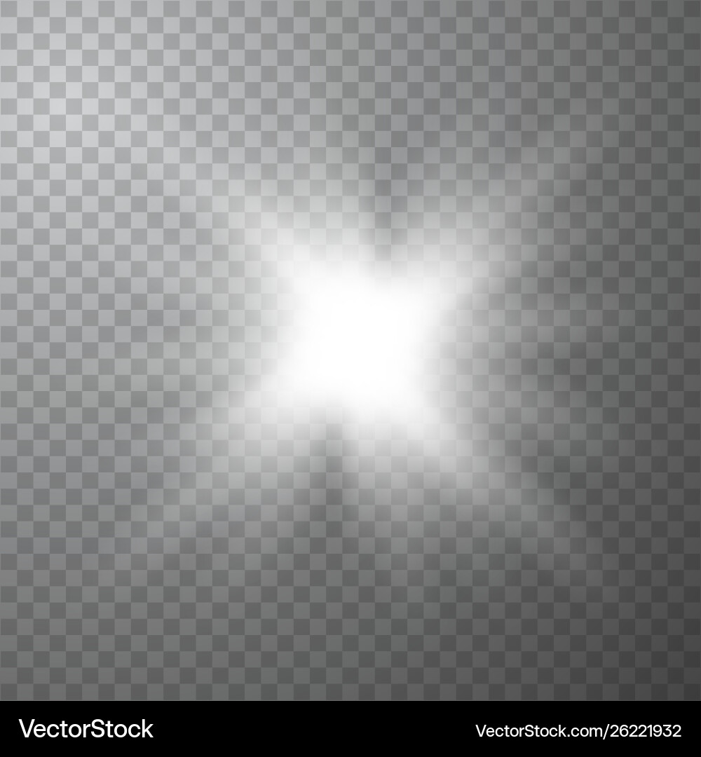 Glow light effect Royalty Free Vector Image - VectorStock