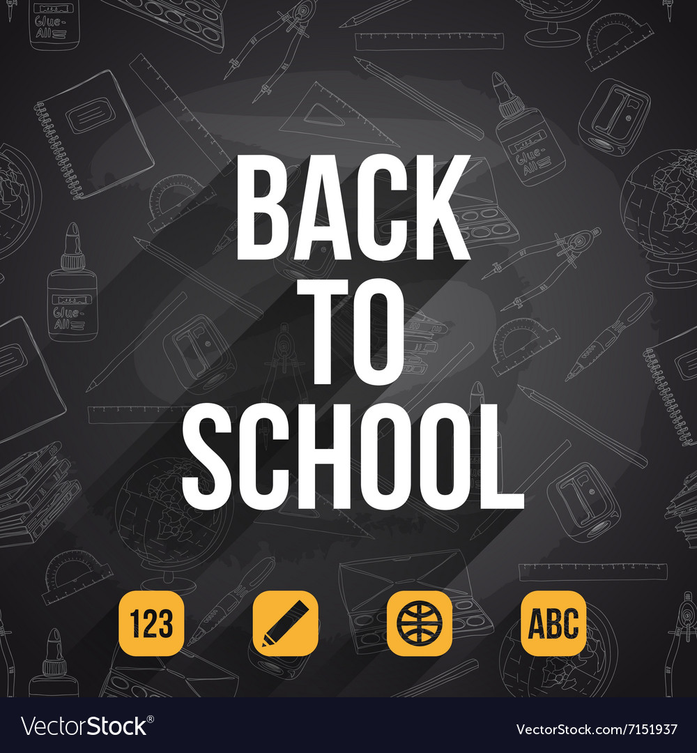 Background back to school