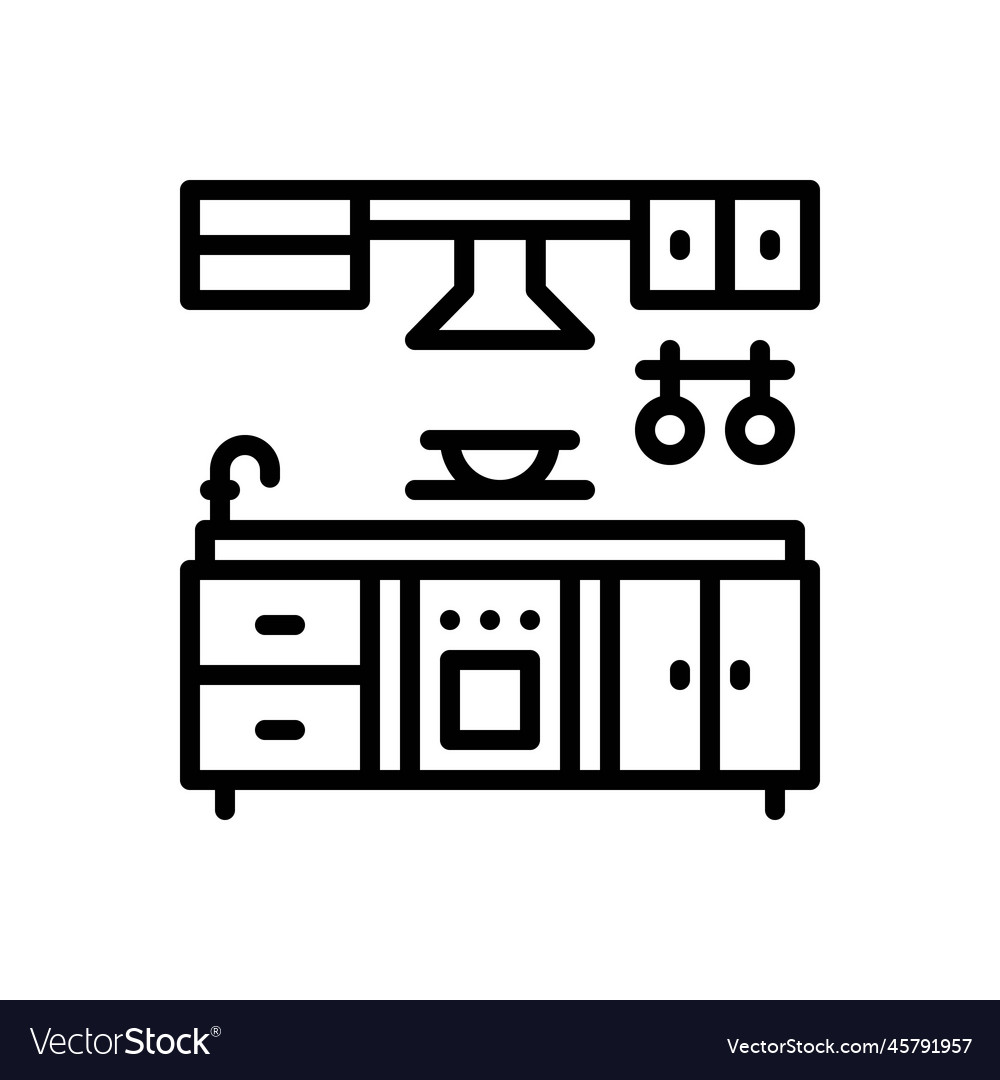 Kitchen Royalty Free Vector Image - VectorStock