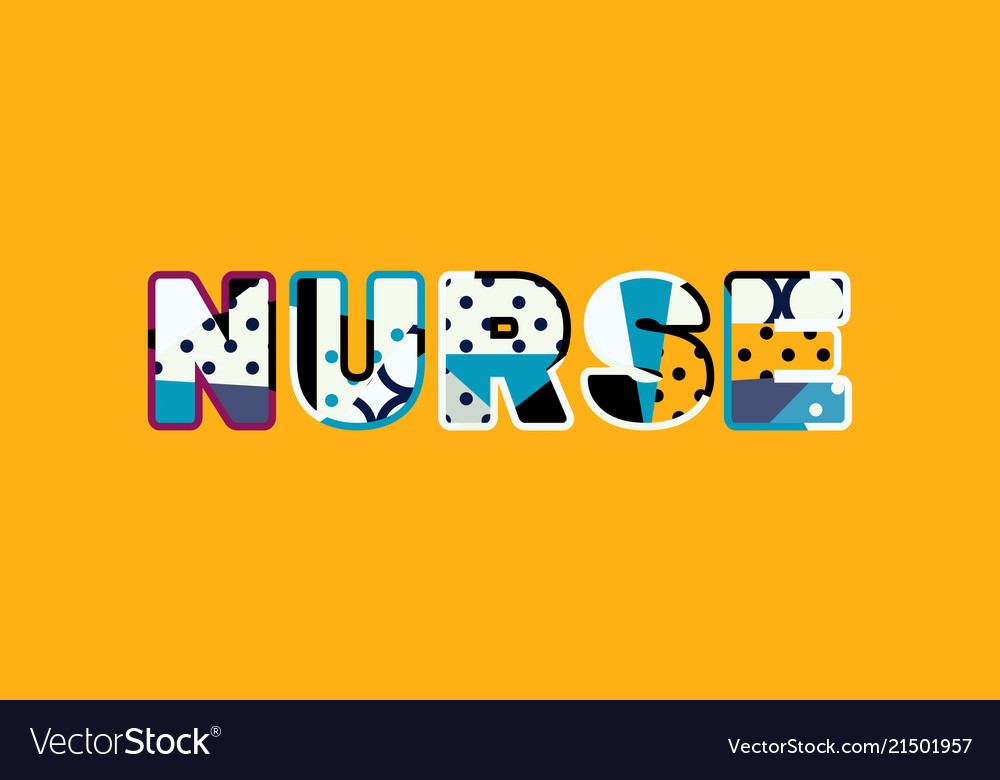 nurse concept word art