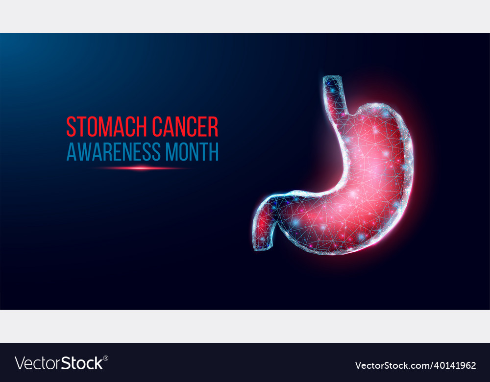 Stomach Cancer Awareness Month Concept Royalty Free Vector