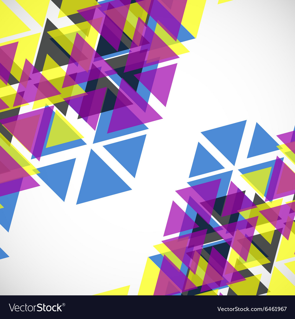 Abstract geometric background Royalty Free Vector Image