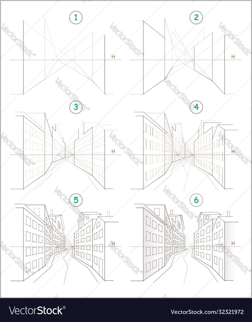 Page shows how to learn step step to create Vector Image