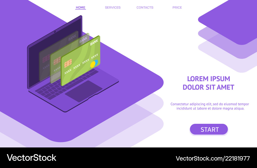 Mobile flat payment Royalty Free Vector Image - VectorStock