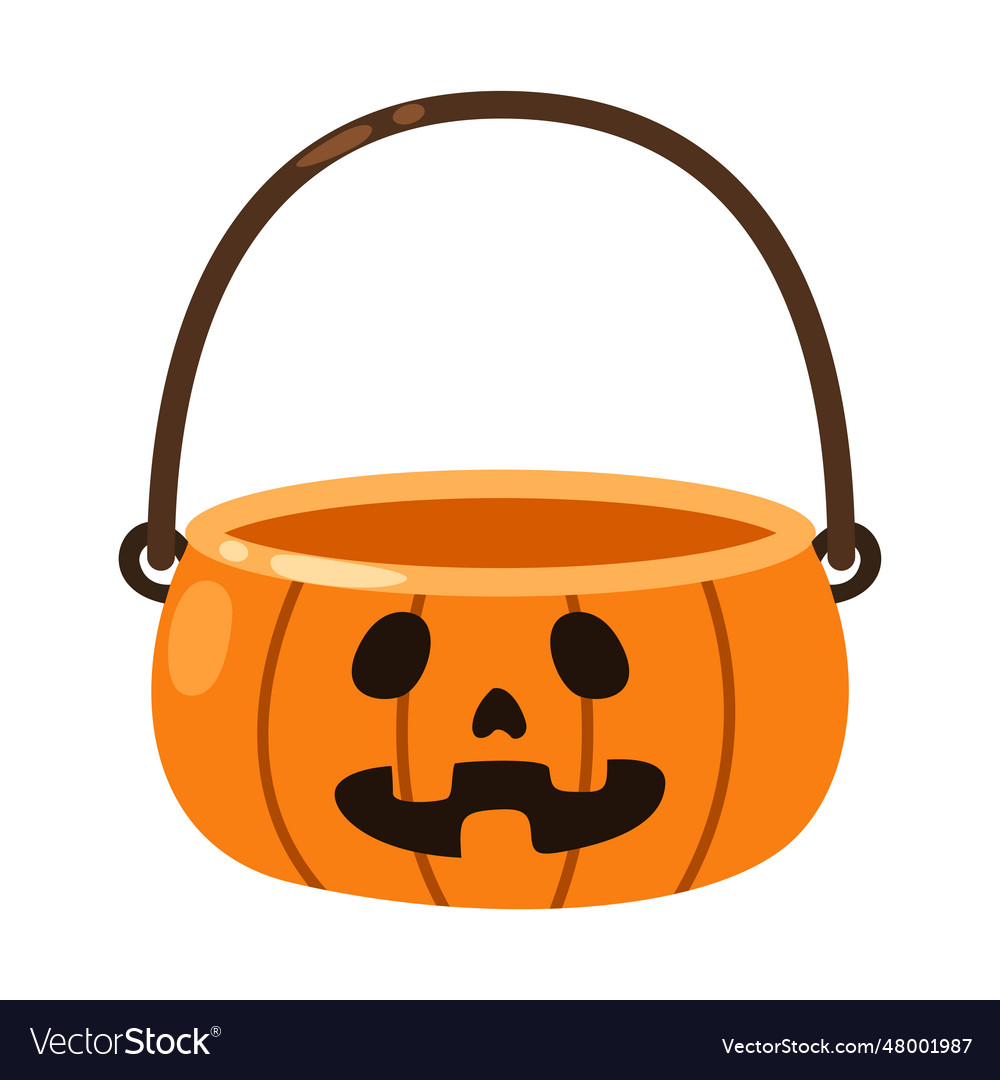 Halloween pumpkin symbol Royalty Free Vector Image