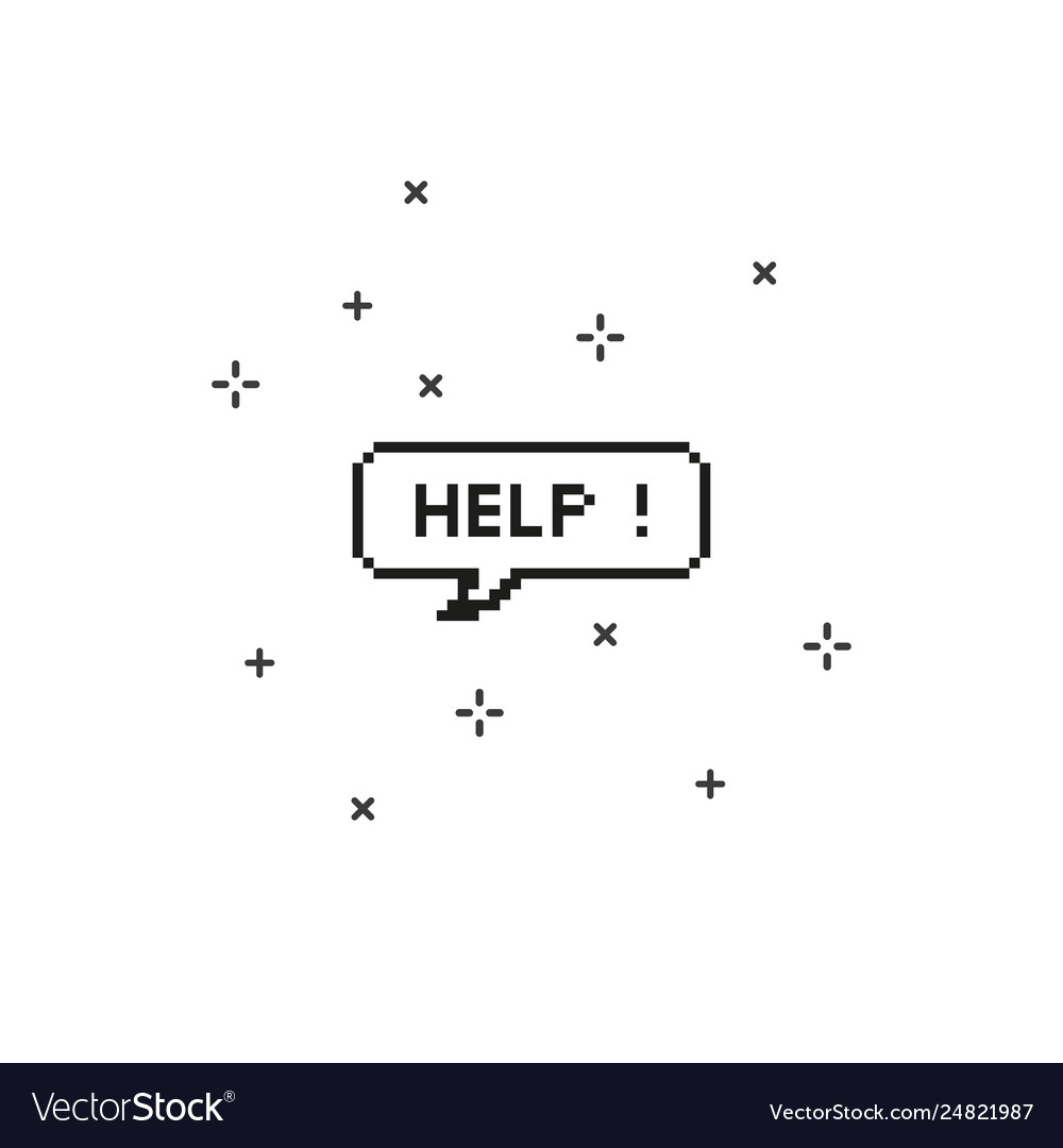 Help in speech bubble 8 bit pixel art