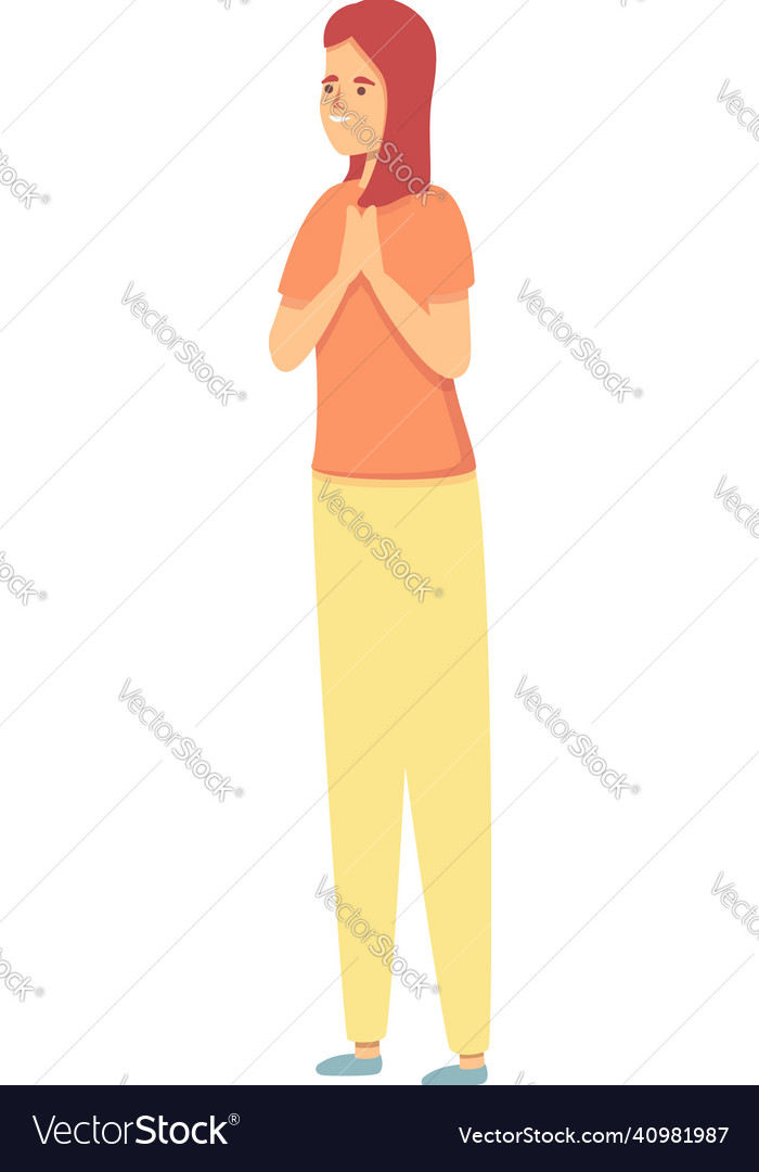 Loving mom icon cartoon happy woman Royalty Free Vector