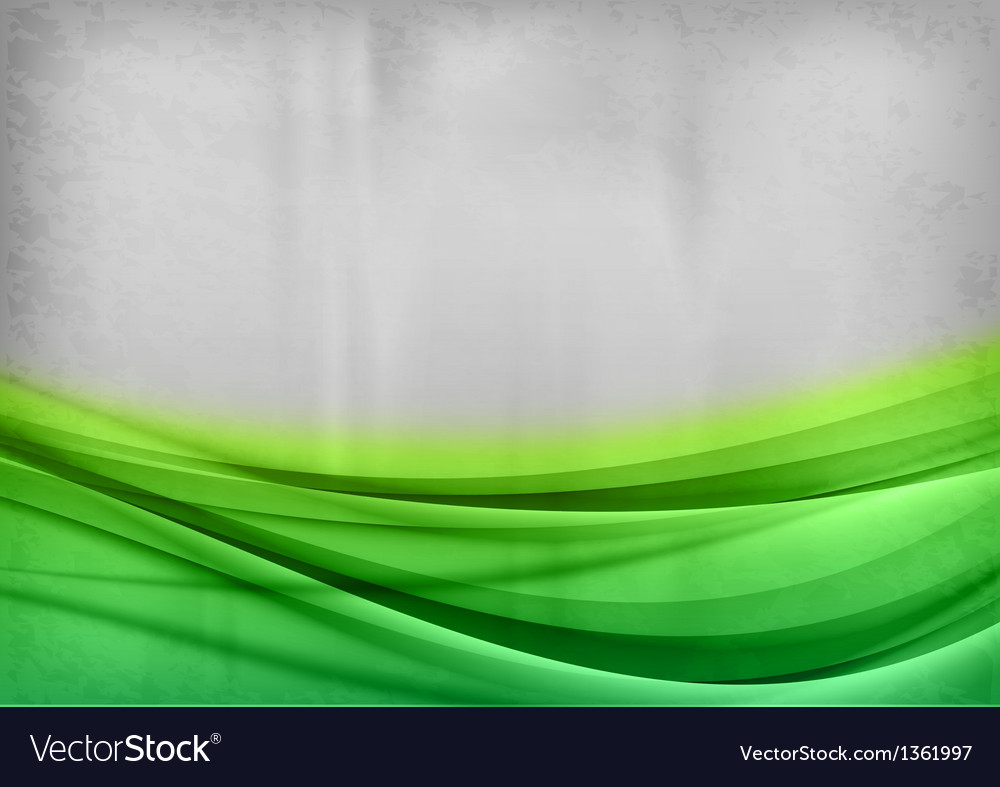 Background green two color Royalty Free Vector Image