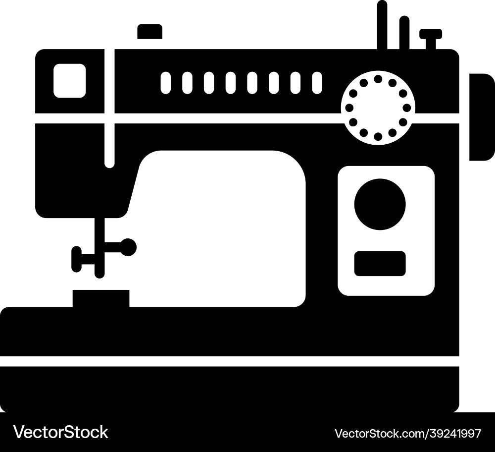 Sewing machine Royalty Free Vector Image - VectorStock