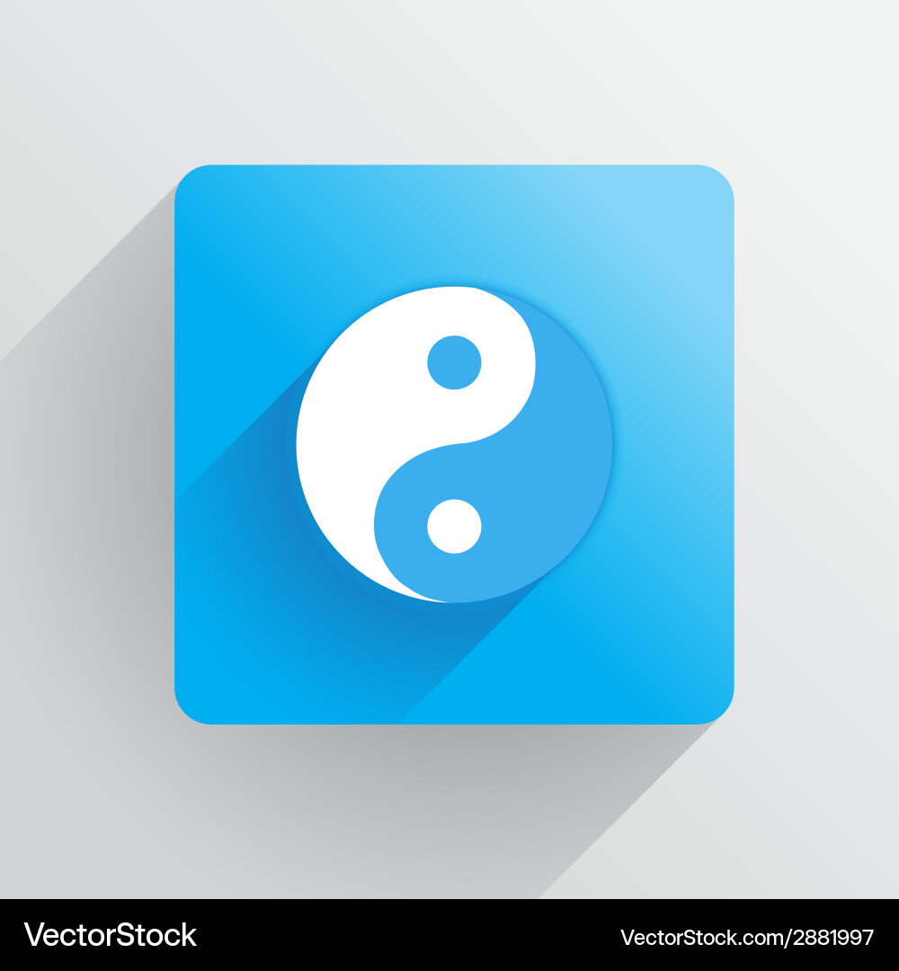 Yin yang Royalty Free Vector Image - VectorStock
