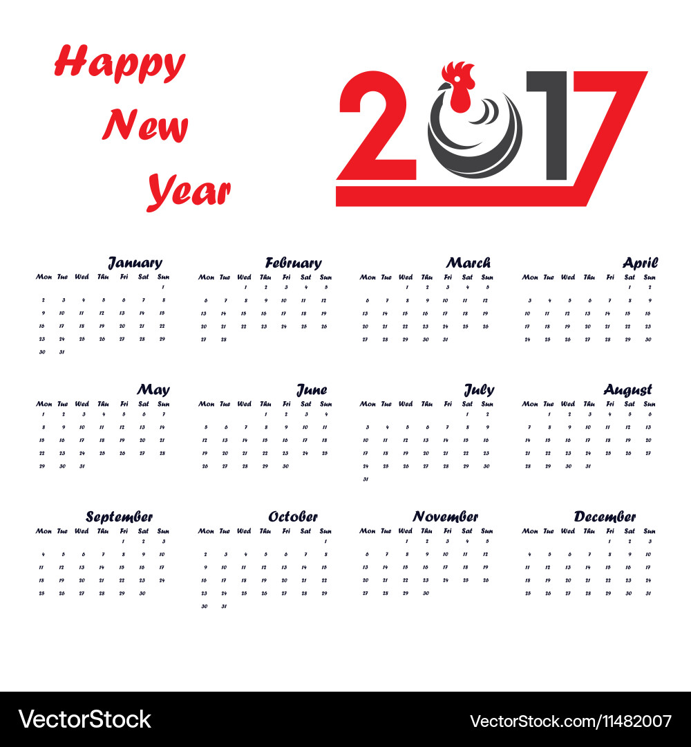Calendar Royalty Free Vector Image - VectorStock