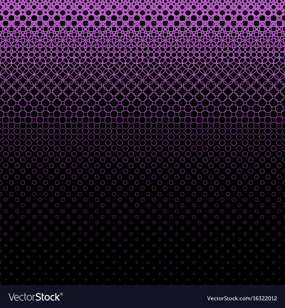 Abstract halftone circle pattern background Vector Image