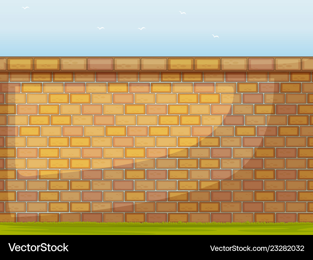 A brick wall background Royalty Free Vector Image