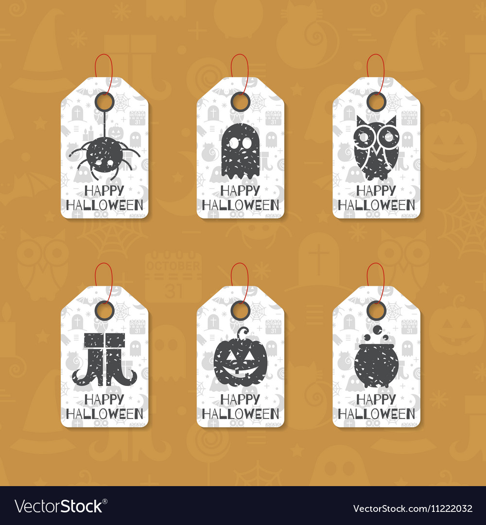 set of six grunge