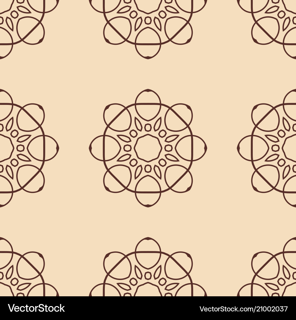 Vintage seamless pattern Royalty Free Vector Image