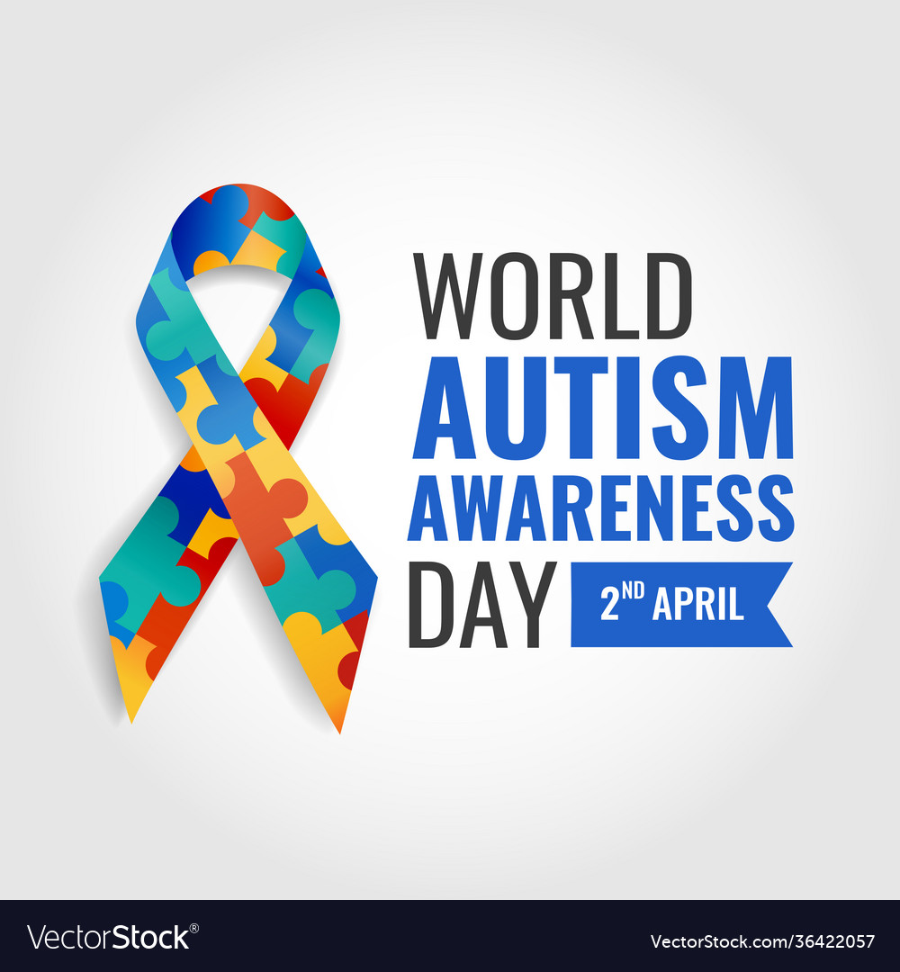 World autism awareness day Royalty Free Vector Image