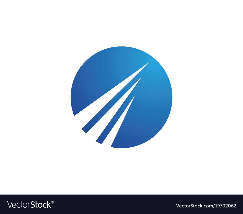 Faster logo template Royalty Free Vector Image