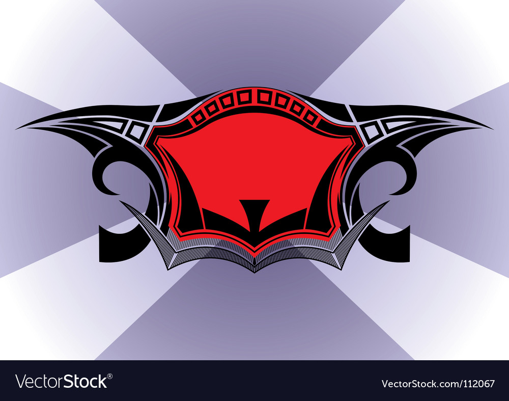 Vintage shield Royalty Free Vector Image - VectorStock