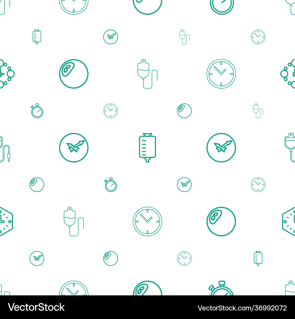 Counter icons pattern seamless white background Vector Image