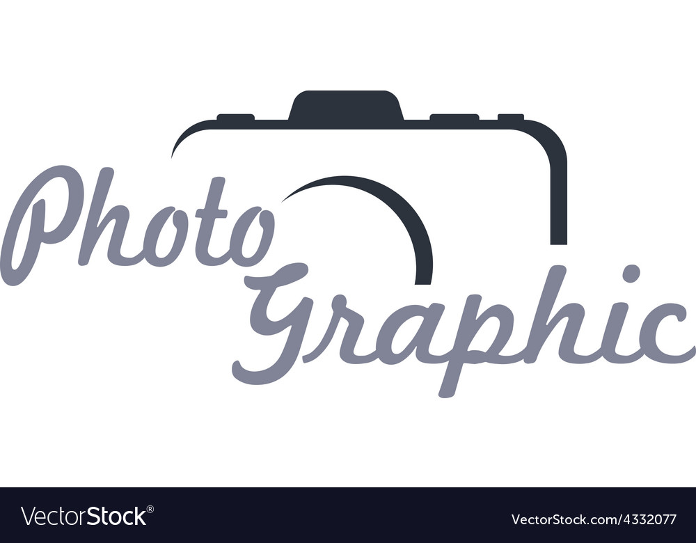 Photography theme template Royalty Free Vector Image