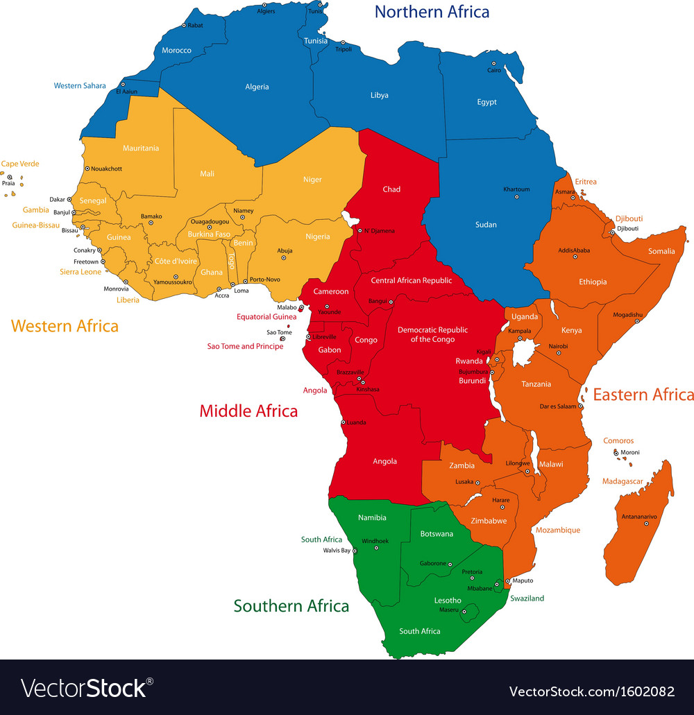 Africa map