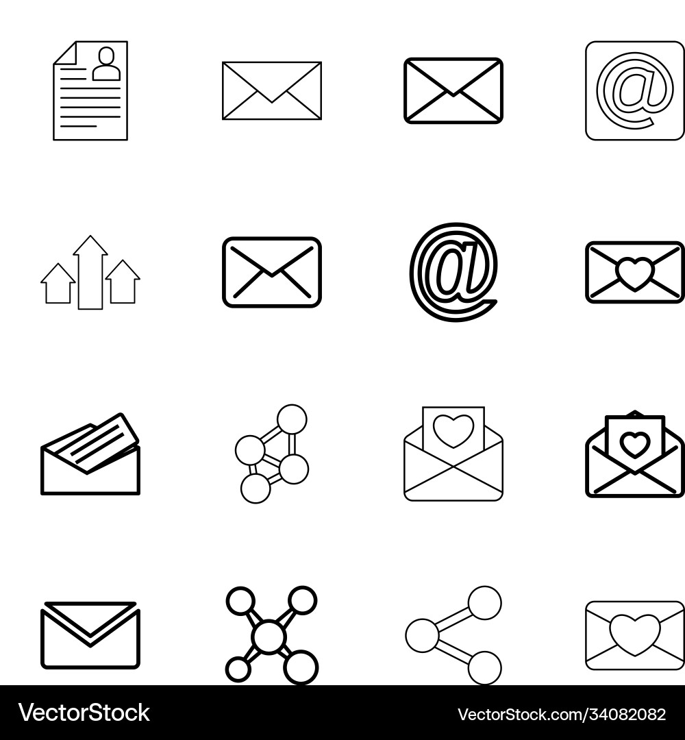 Send icons Royalty Free Vector Image - VectorStock