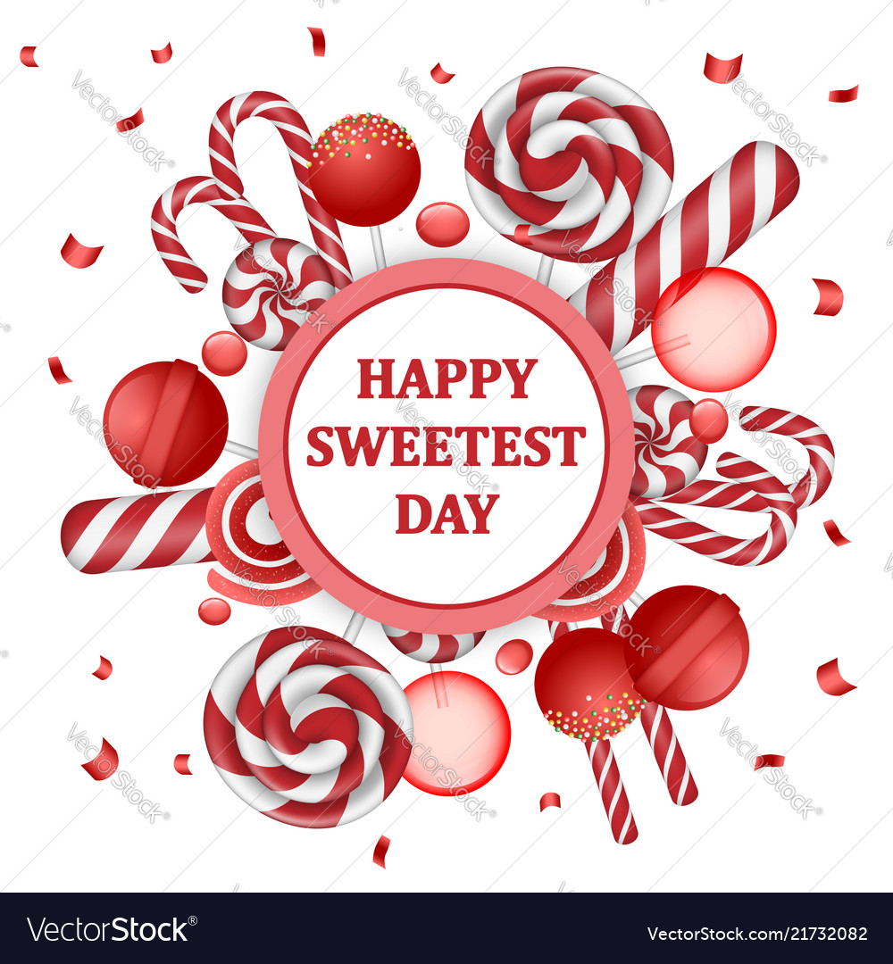 sweetest-day-concept-background-realistic-style-vector-image