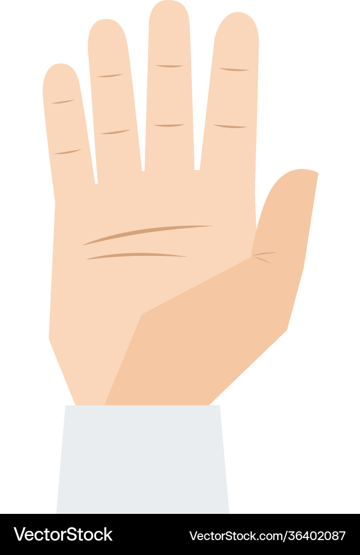 Hand gesture icon Royalty Free Vector Image - VectorStock