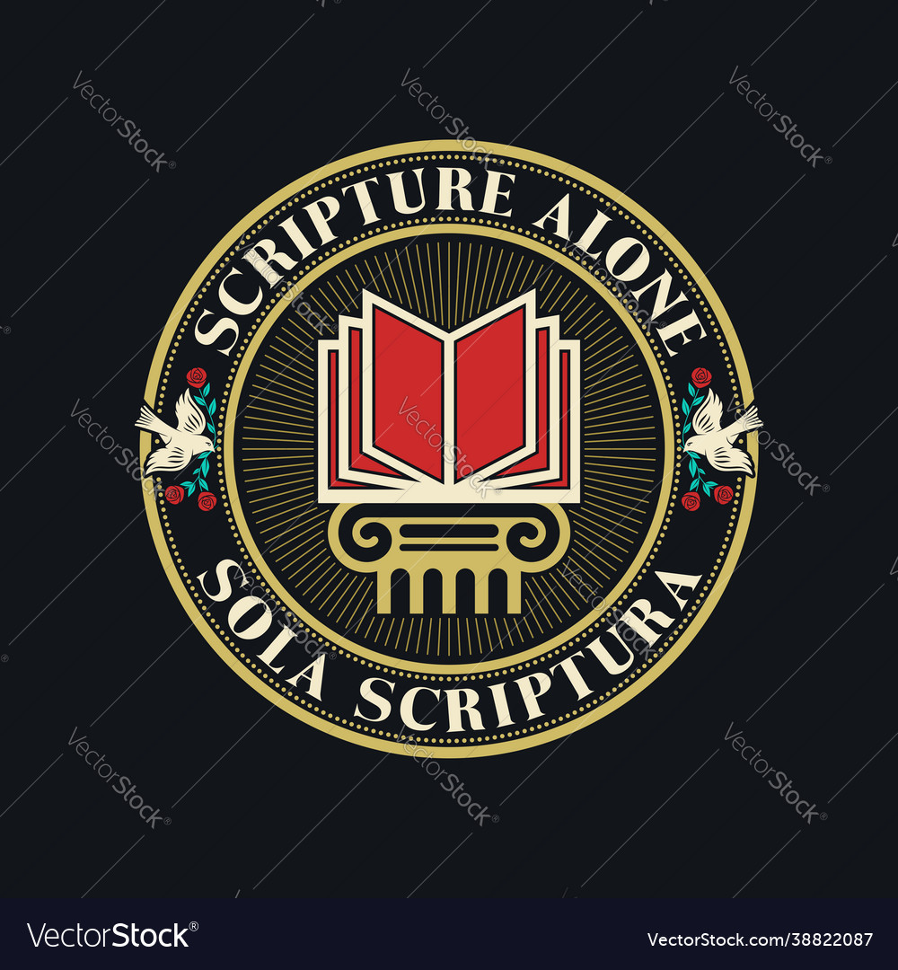 scripture-alone-royalty-free-vector-image-vectorstock