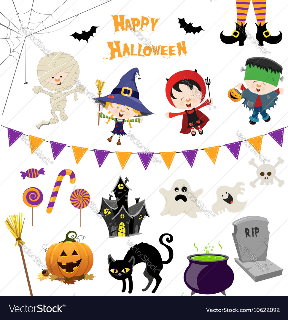 Halloween Royalty Free Vector Image - VectorStock