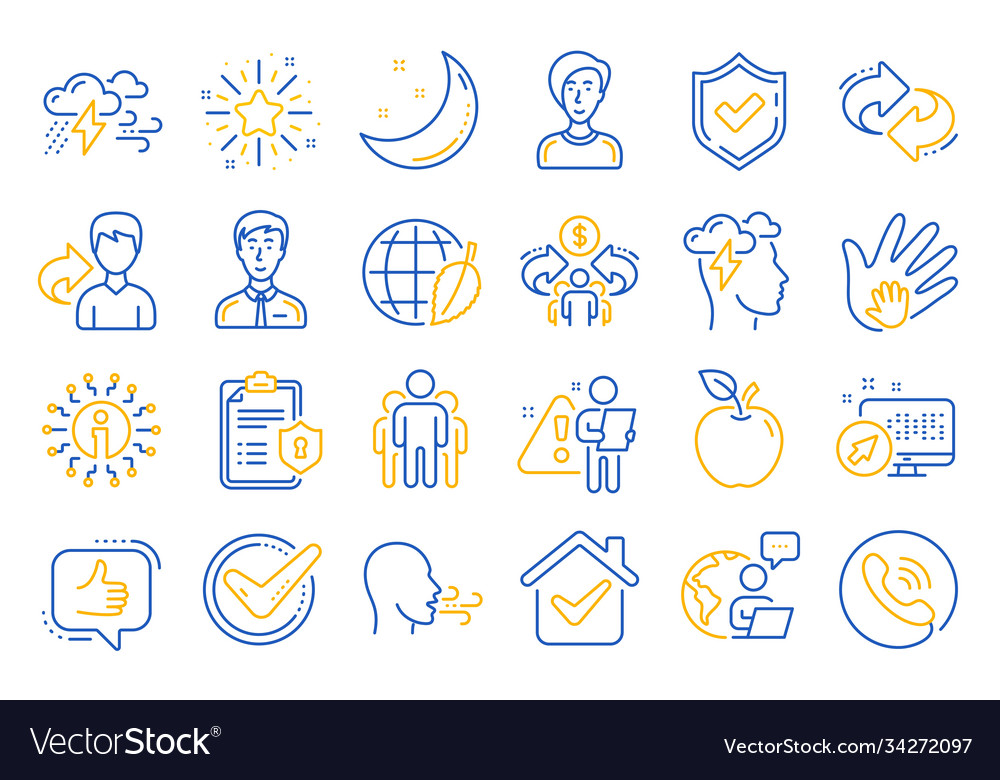 Check mark sharing economy and mindfulness stress Vector Image