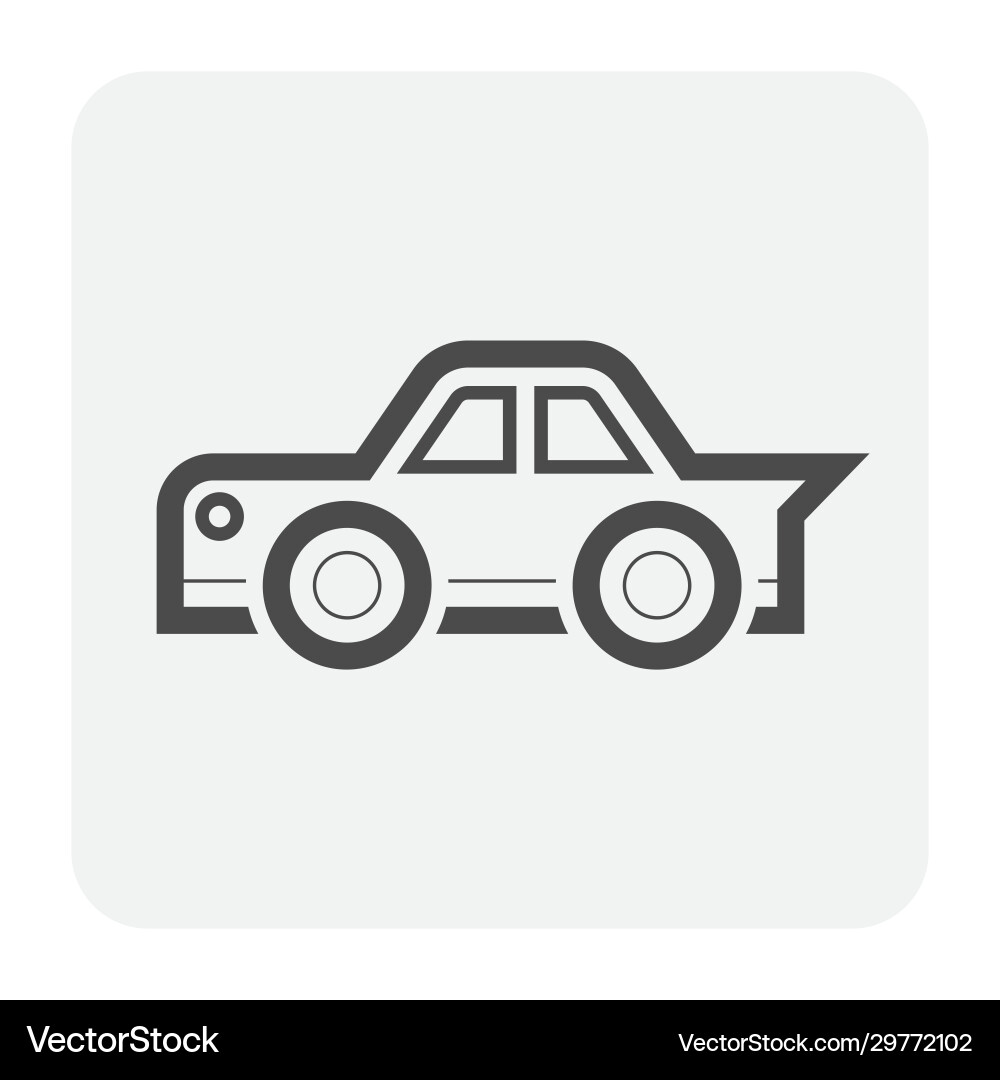 Car icon black Royalty Free Vector Image - VectorStock