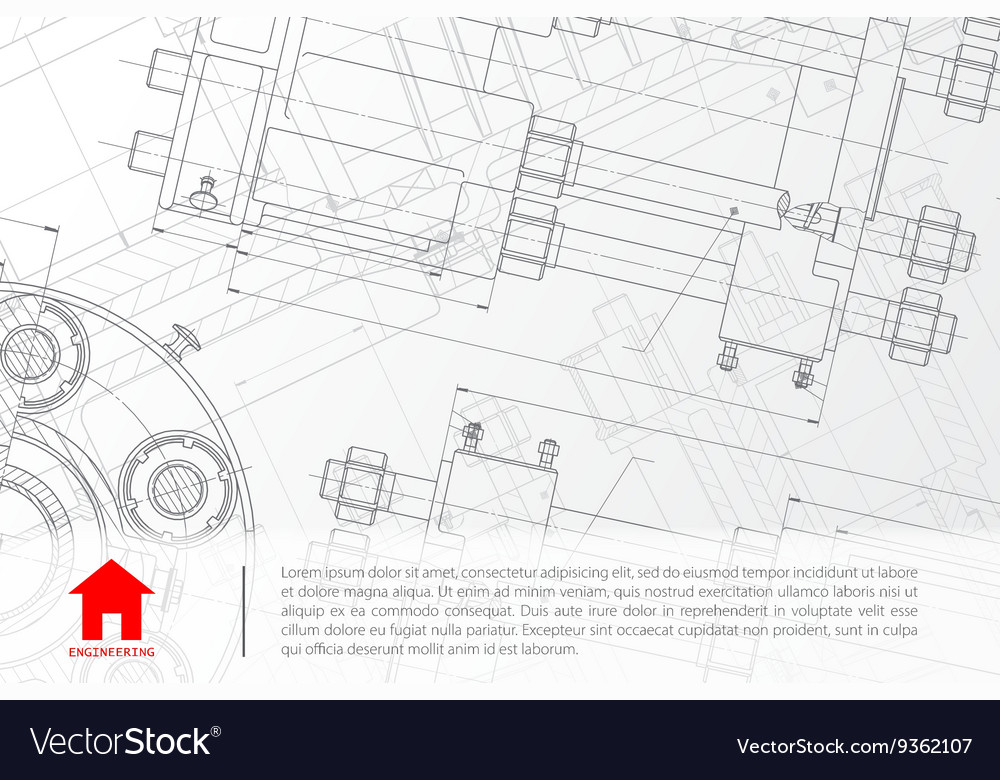 Architect background Royalty Free Vector Image