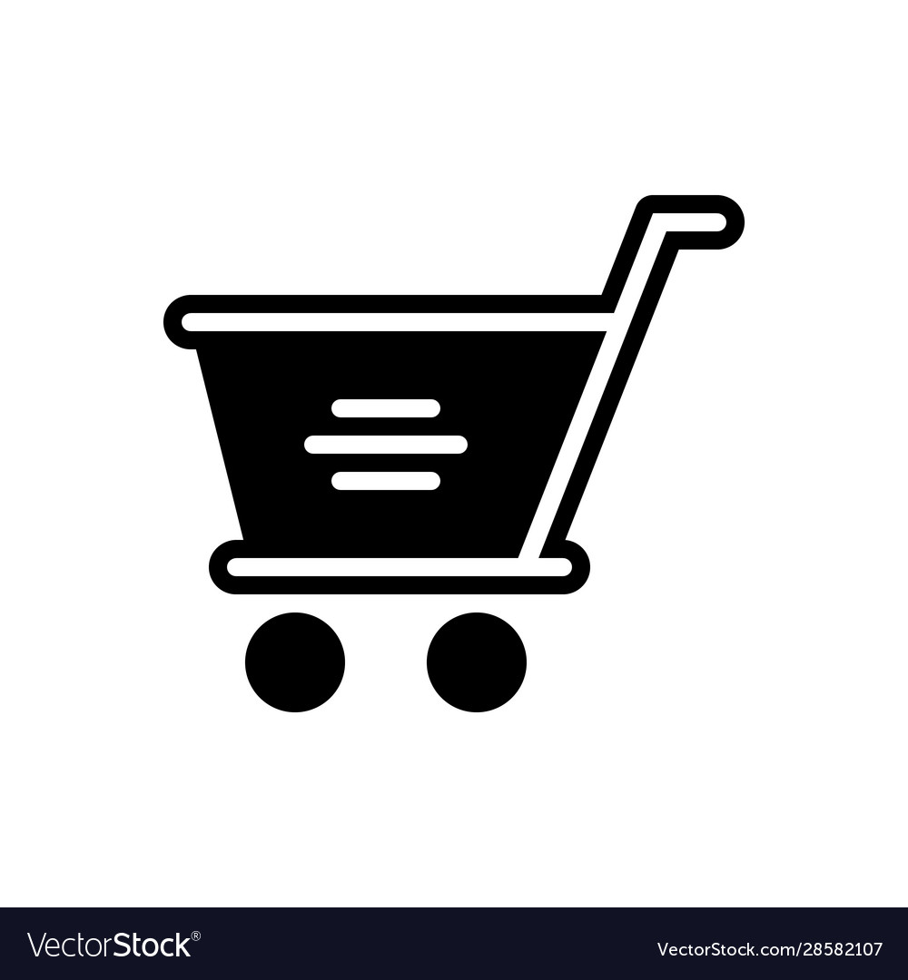 Shopping cart Royalty Free Vector Image - VectorStock