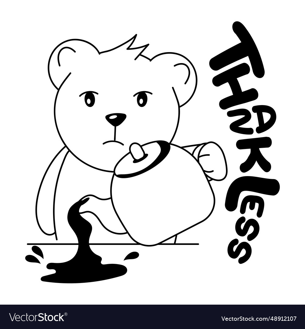 Thankless Royalty Free Vector Image - VectorStock