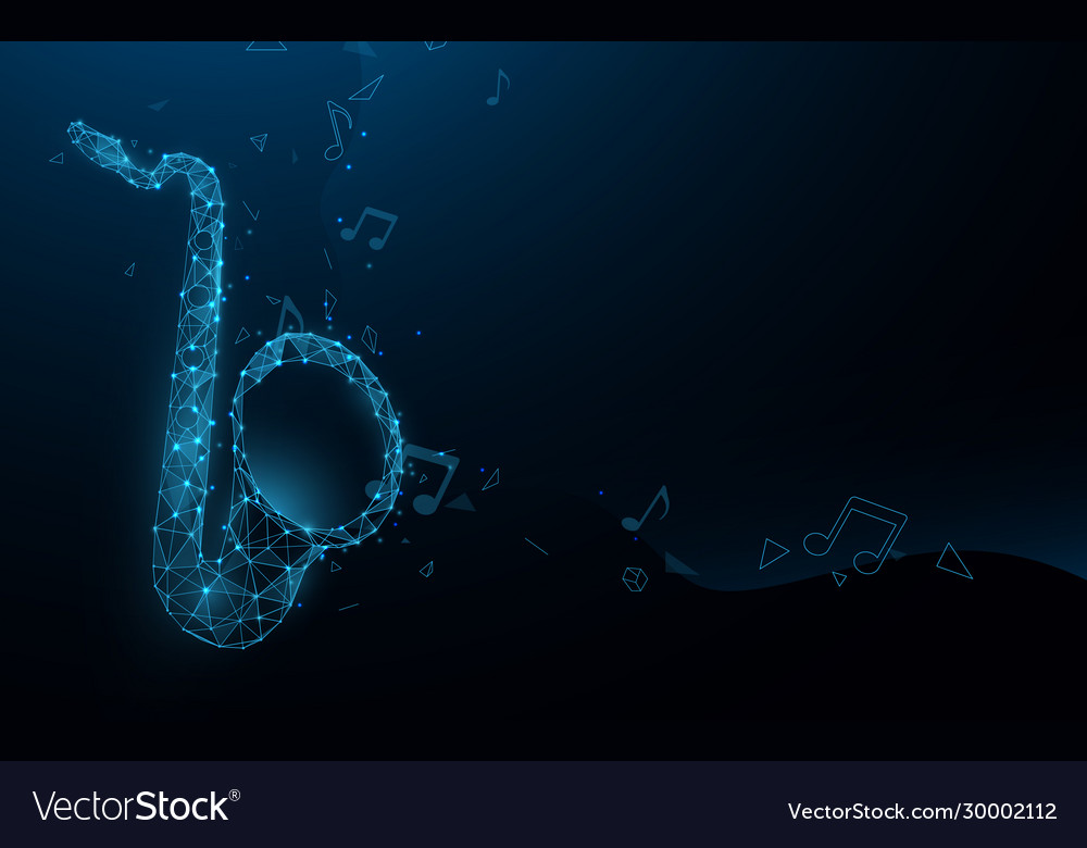 Jazz music festival banner poster Royalty Free Vector Image