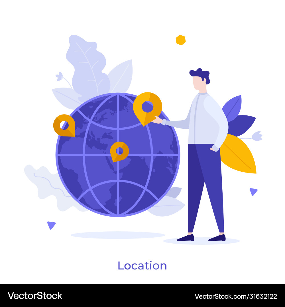 Abstract character concept Royalty Free Vector Image