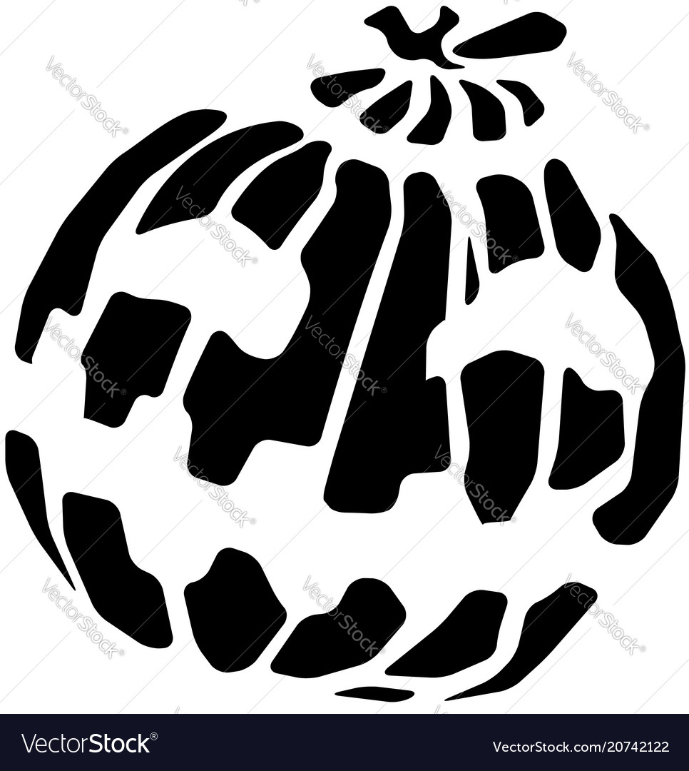 Pumpkin halloween stencil