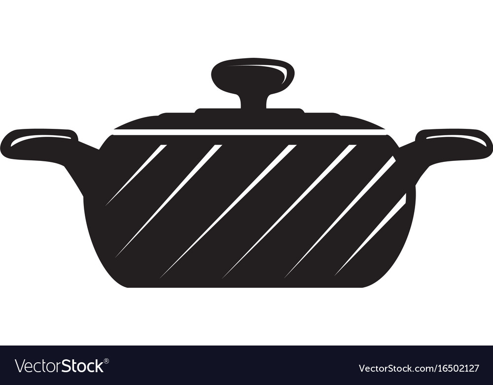 Black cook pot