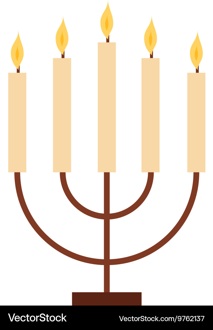 Candles set Royalty Free Vector Image - VectorStock