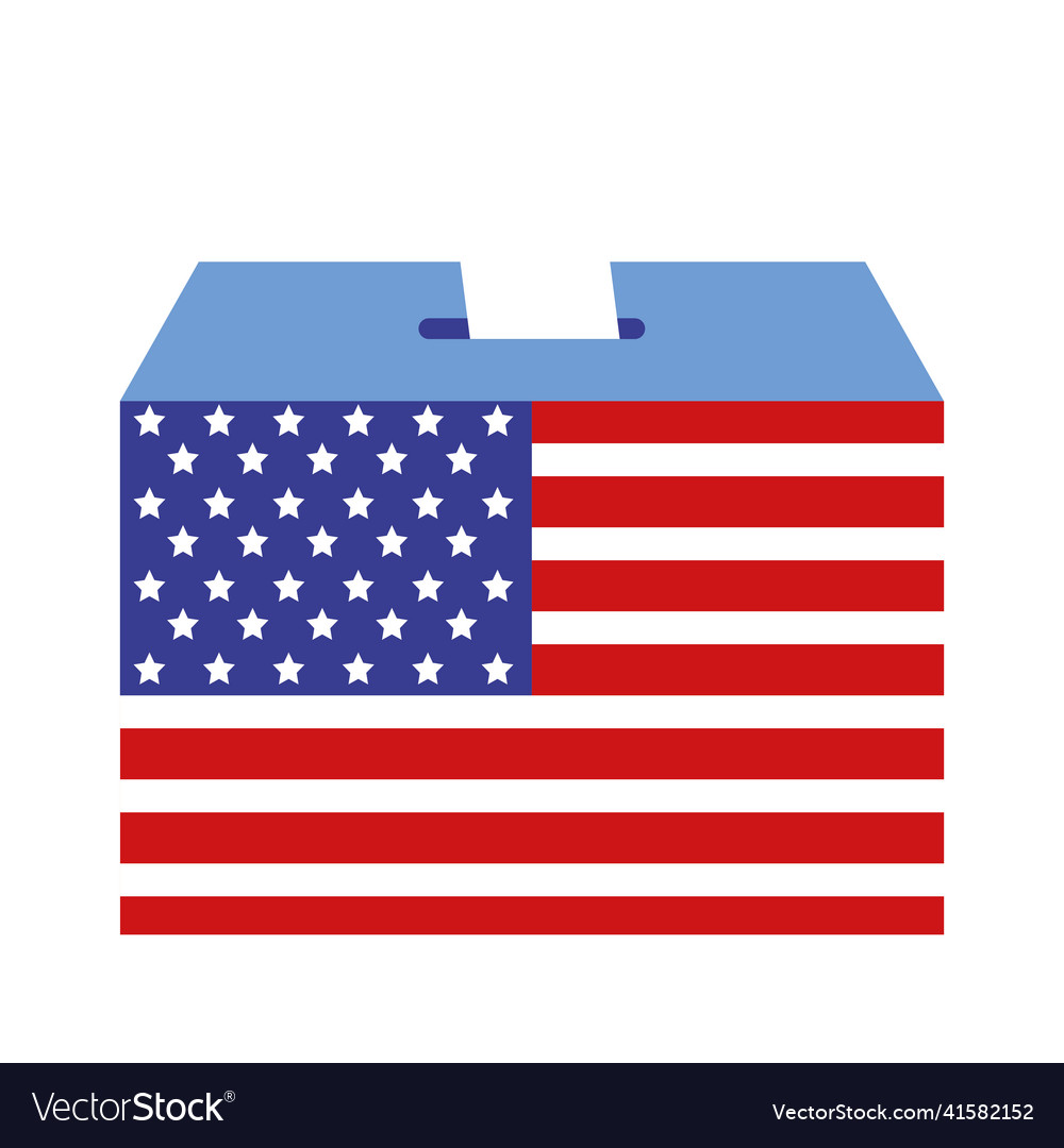 Isolated Ballot Box Election Day Royalty Free Vector Image Isolated Ballot Box Election Day Royalty Free Vector Image