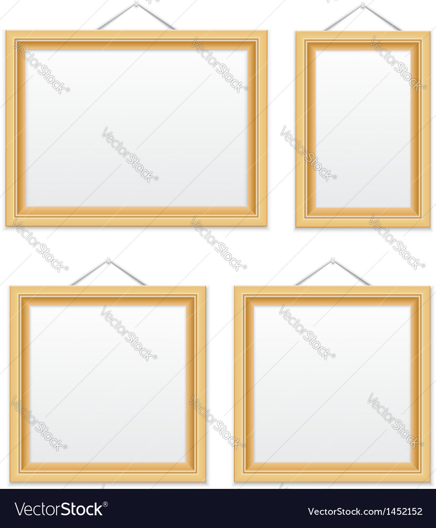 Photo frames Royalty Free Vector Image - VectorStock