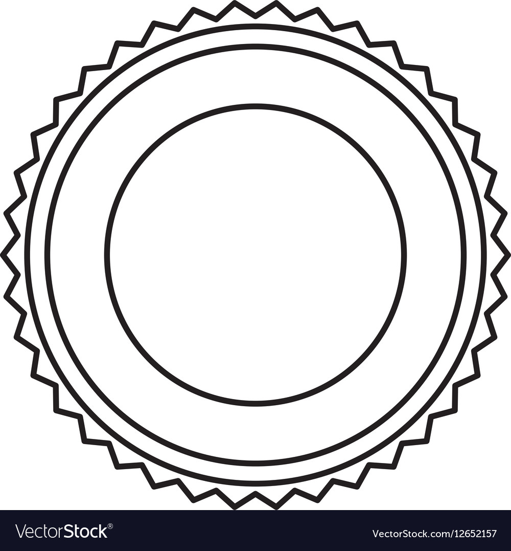 Circle Stamp Vector