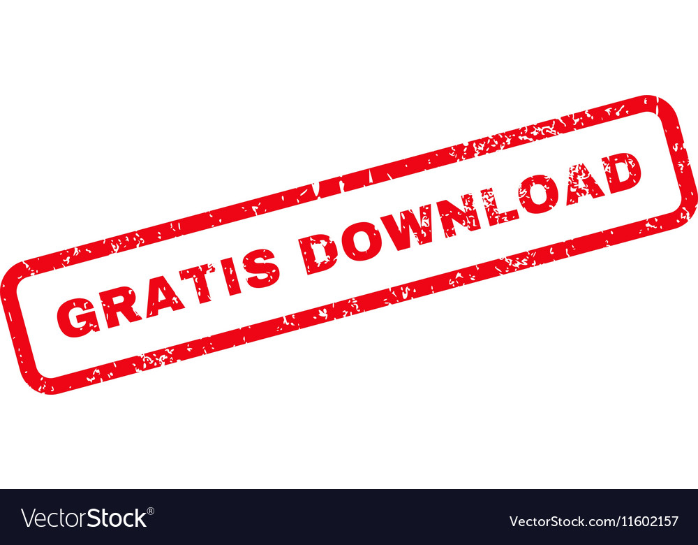 Gratis stamp Royalty Free Vector Image - VectorStock