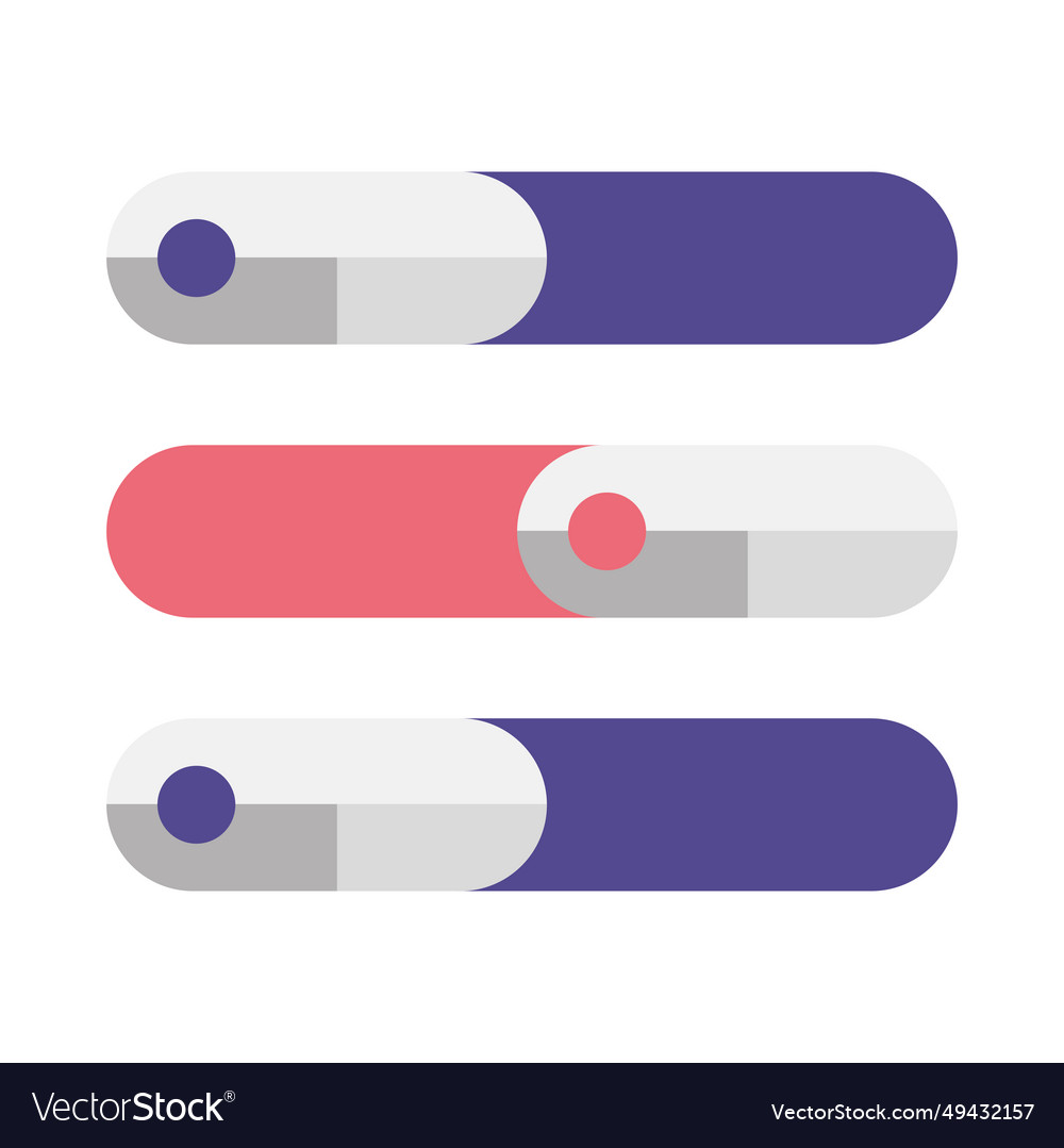 Ui ux element interface Royalty Free Vector Image