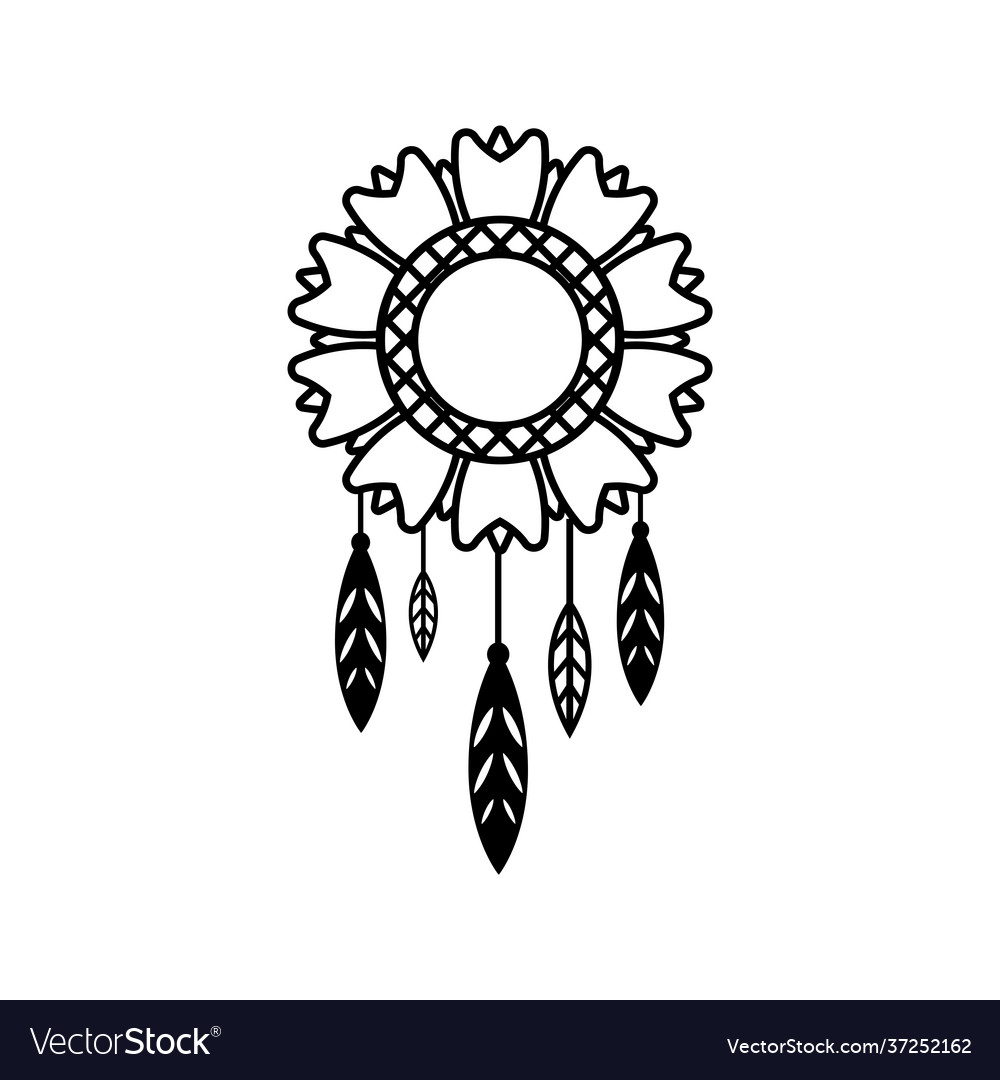 Dream catcher icon Royalty Free Vector Image - VectorStock